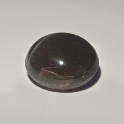 Black Cat\'s Eye Scapolite 2.7 Carat Round from Madagascar Gemstone