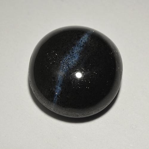 4.2 Carat Black Cat\'s Eye Scapolite Gem from Madagascar