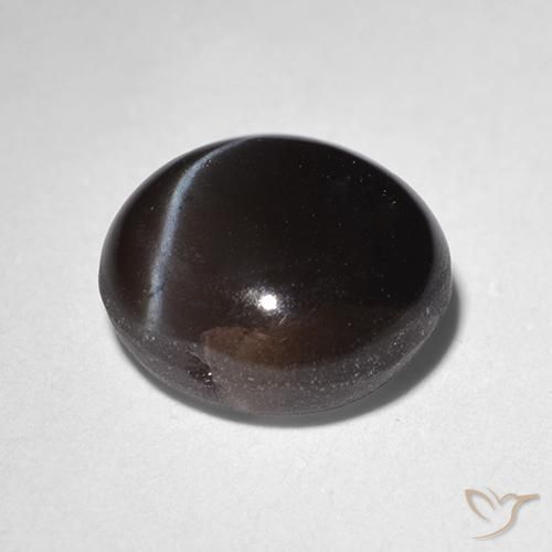 Loose Cat's Eye Scapolite 2.29ct Black Cat's Eye Scapolite Gemstone for ...