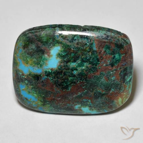 Loose Chrysocolla Gemstones: Cabochons, Polished Stones and Jewelry Beads