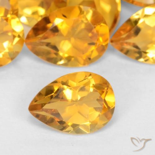 Loose Citrine Gemstones - Shop Natural Citrine, Faceted and Cabochons ...