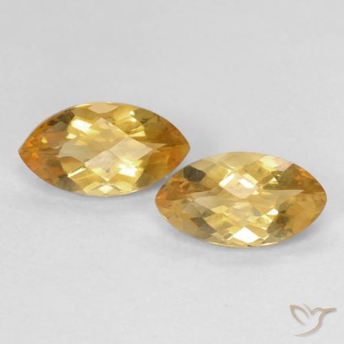 188 Carat Yellow Citrine Gemstones Marquise Cut Loose Citrine From