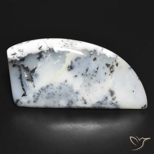 Natural deals Rare Dendritic Agate Natural Dendritic Agate Loose Gemstone For Jewelry Making 72 Cts. 58x58x2 mm