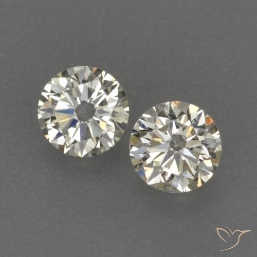 0.2ct White Diamond Gemstones | Diamond Cut | 3 mm | GemSelect