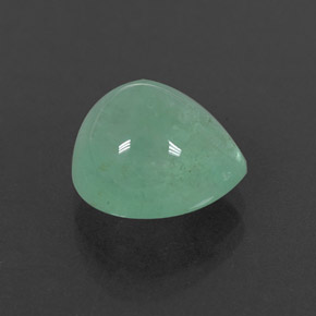 Green Emerald 4.7ct Pear from Colombia Gemstone