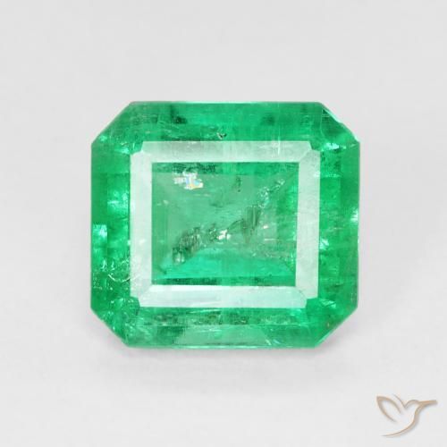 Vero Diamante Naturale 0.92CT Intensi Verde Brillante Rotondo Taglio per  Regalo