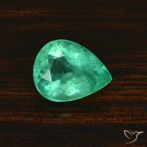 Certified Natural Colombian Emerald Faceted Pear Cut 2024 Gemstone Loose Colombian Emerald faceted Pear Cut Gemstone - Price Per Piece