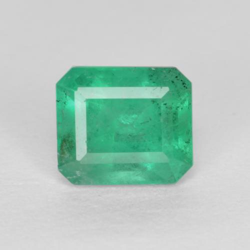 0.63ct Octagon Cut Emerald Gemstone | 5.4 x 4.7 mm | GemSelect