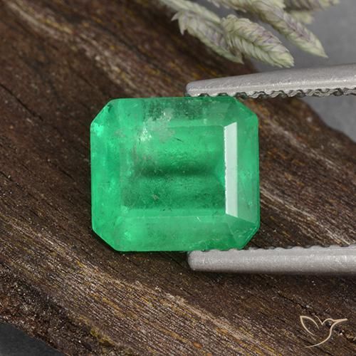 0.91 Cts Natural online Colmbian Emerald Loose Gemstone Octagon Cut refer video