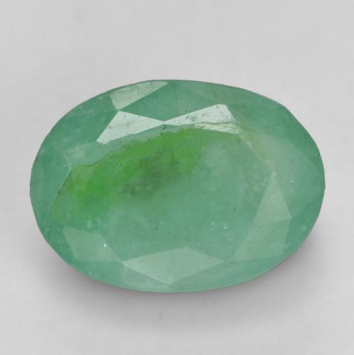 2.5ct Light Green Emerald Gem from Colombia