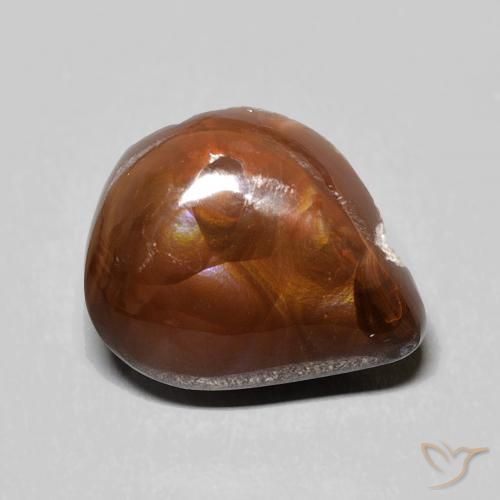 Shops Fire Agate Teardrop Cabochon