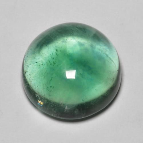 Green Fluorite 16.7 Carat Round from India Gemstone