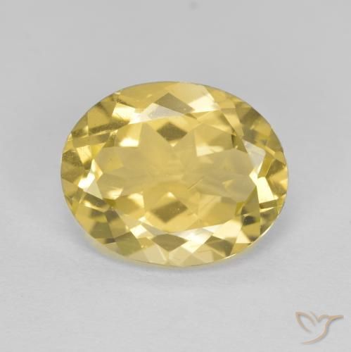 Loose Golden Beryl - Natural Golden Beryl, Heliodor Gemstones for Sale ...