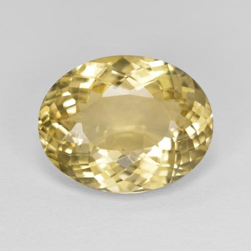 6.2 Carat Golden Beryl Gem From Madagascar