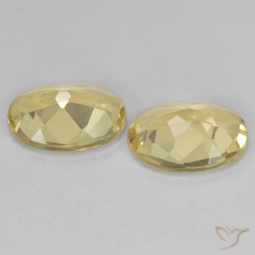 Loose Golden Beryl 2.89ctw Medium Yellow Golden Beryl Gemstones for ...