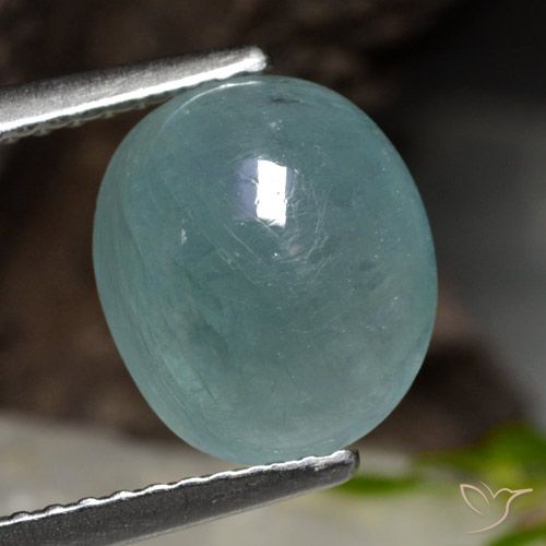 3.31ct Blue Green Grandidierite Gemstone | Oval Cut | 9.8 x 8.5 mm ...