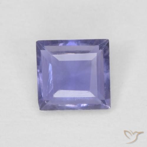 Iolite Faceted Baguette 12.2 x 6.1 MM on sale . Eye Clean to Loupe Clean Quality. Very Lustrous. Deep Color.