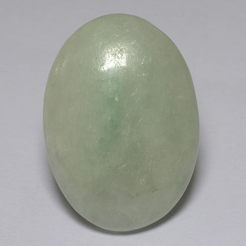 Green Jadeite 22.3ct Oval from Myanmar Gemstone