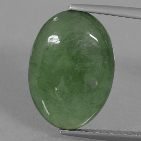6.6 Carat Green Jadeite Gem from Myanmar