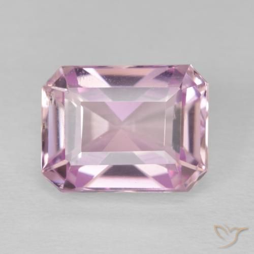 KUNZITE - A Nice Little 4.67 Carat Light Pink Kunzite GemStone in a outlet Faceted Long Oval Cut - The Palest of Pink...