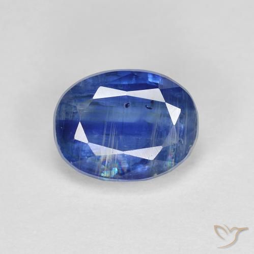 2.02 carat Blue Kyanite Gemstone for Sale | Oval loose Kyanite from ...