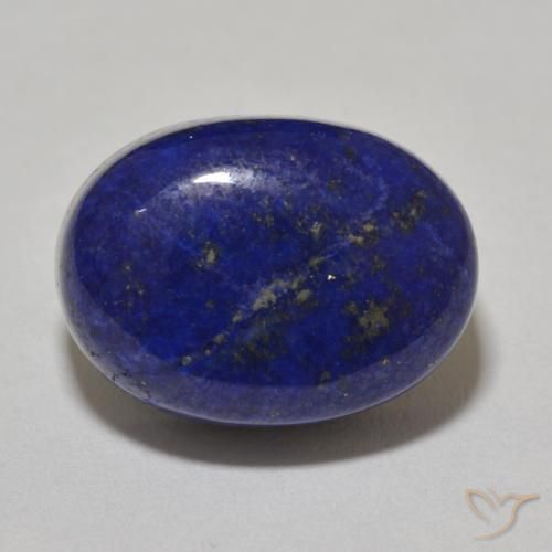 17.98 carat Oval Cut Lapis Lazuli loose Certified Gemstone from