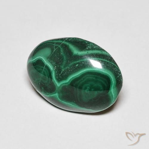 Top Quality 100% Natural Malachite Cabochon Gemstone, Wholesale Price !! Oval 2024 shape 204.38 carat , Loose Gemstone-Cabochon Stone