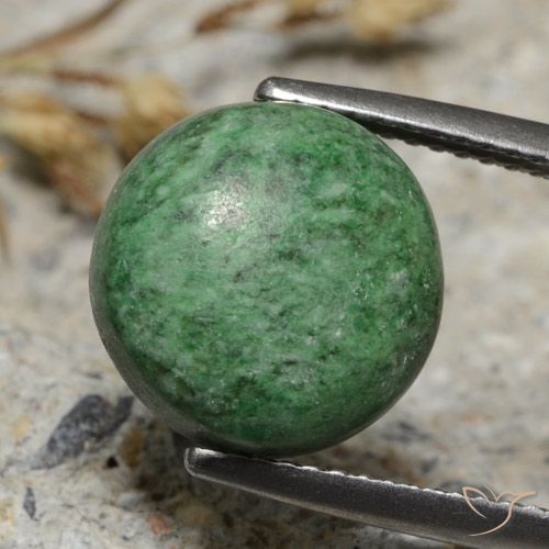 7.68ct Round Maw-Sit-Sit Gemstone | 11.6 mm | From Myanmar | GemSelect