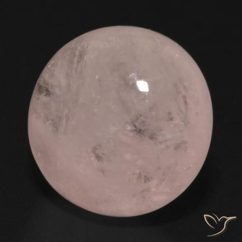 Rose Morganite gemme - 7ct Cabochon rond (ID: 595217)
