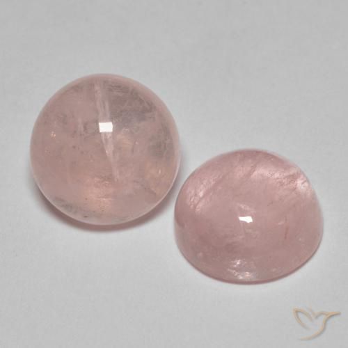 Piedras Preciosas De Morganita Rosa De 8,11 Ct | Corte Redondo | 10 Mm ...