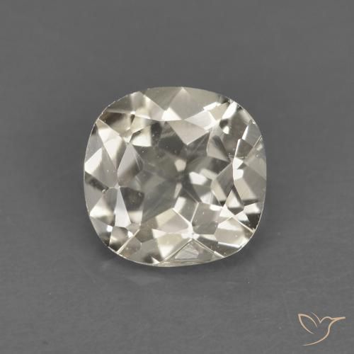 Giallo chiaro Morganite Gem - 0.7ct Taglio a cuscino (ID: 616840)