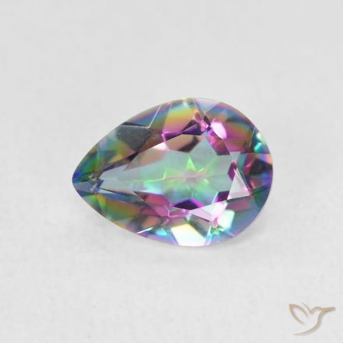 0.93 carat Pear Cut Mystic Quartz | loose Certified Gemstone from ...