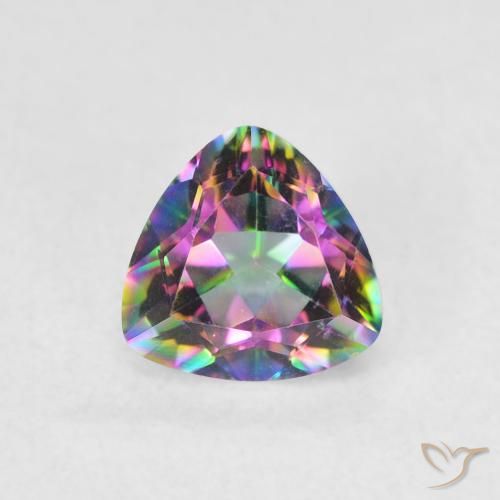 0.75 carat Trillion Cut Mystic Quartz | loose Certified Gemstone from ...