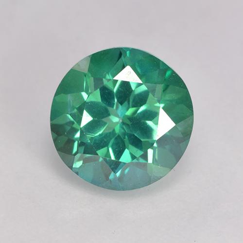 3.7 carat Round 9.08 mm Green Mystic Topaz Gemstone