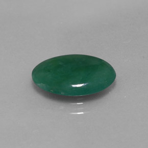 2.5ct Green Omphacite Jade Gem from Cambodia