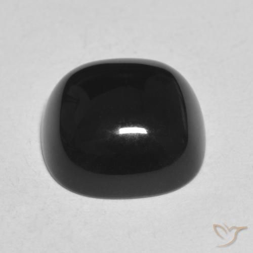 4.71ct Cushion Onyx Gemstone | 11 x 11 mm | From Sri Lanka | GemSelect