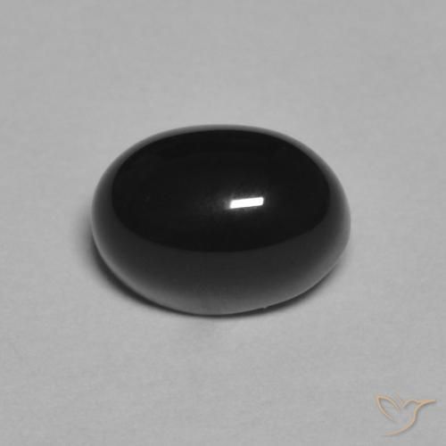 1.15ct Oval Onyx Gemstone | 7 x 5 mm | From Sri Lanka | GemSelect