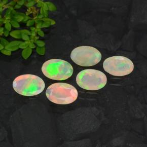 6 Teiliges Opal Set Ovalschliff Aus Athiopien Grosse 6 X 4mm Gewicht 1 23 Ct Gesamt Durchschn Je 0 21 Ct Farbe Mohs Harte 5 5 6 5 Oktober Geburtsstein