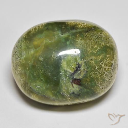 51.2 carat Green Opal Gemstone | Oval loose Opal from Brazil | Natural ...