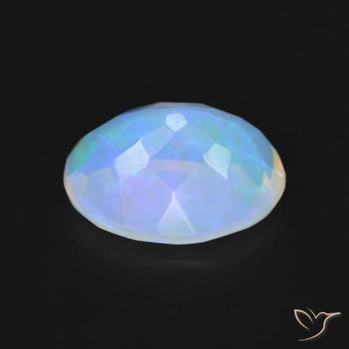 100% Natural Ethiopian Opal* Ethiopian Opal* Faceted Rose Cut* 12 Pcs Lot* Beautiful Multi Fair fashion Opal*Free Form Shape*Loose Opal Cut Gemstone