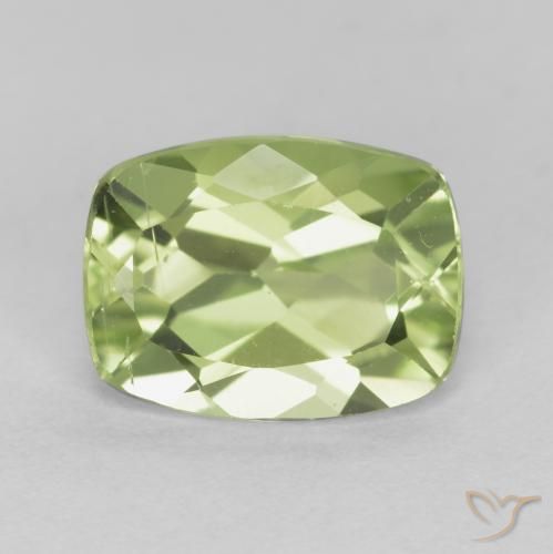 Natural Peridot Gemstone, Eye Clean Clarity, Green Color, Cushion Cut ,Rings & Jewelry Size outlet Peridot Loose Gemstone, 2.50 Carats.