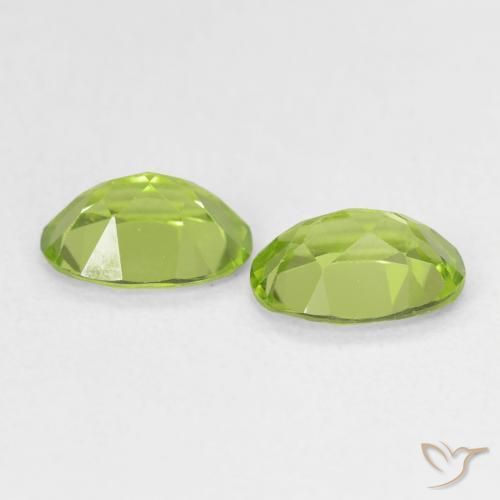 Peridoto sciolto 1.60ctw Verde brillante Peridoto Gemme in vendita ...