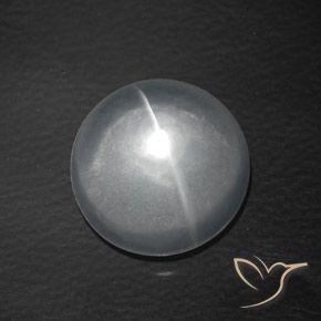 Loose Quartz Cat's Eye 8.14ct White Quartz Cat's Eye Gemstone for Sale ...