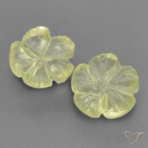 Carved Flower Gemstones