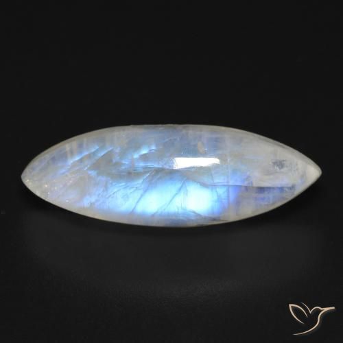 Gemma di pietra di luna arcobaleno marchesa da 8,12 ct