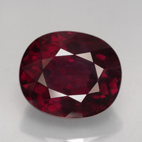 13.1ct Purple Red Rhodolite Garnet Gem from Tanzania Natural and Untreated