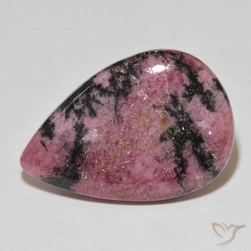 Shop Loose Rhodonite - Natural Rhodonite Gemstones, Cabochons and Beads ...