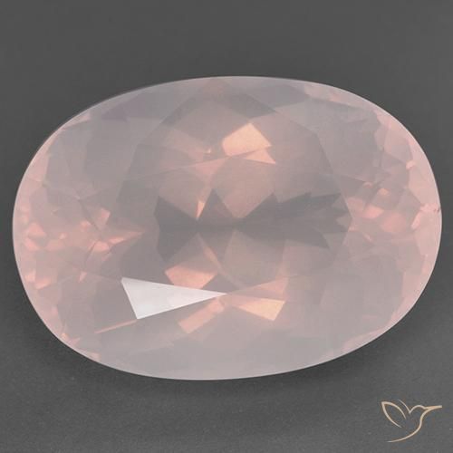 natural pink rose quartz crystal