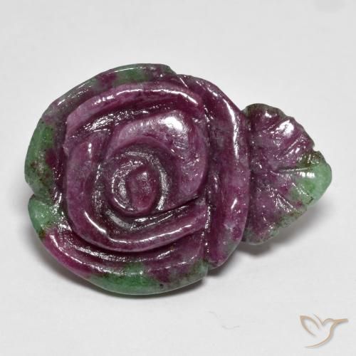 Loose Ruby Zoisite - Shop Ruby Zoisite Cabochons, Carvings and Beads