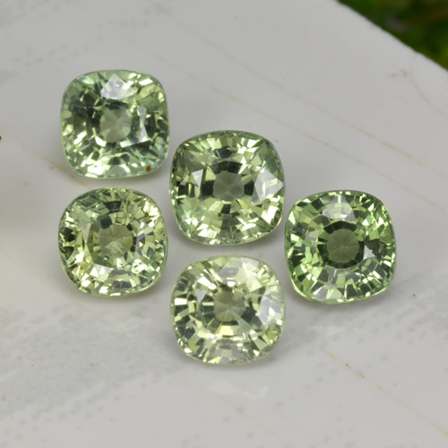 light green sapphire